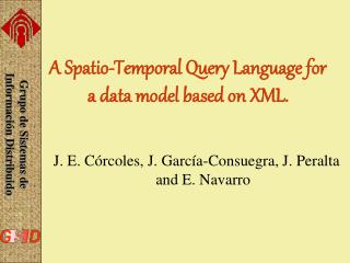 A Spatio-Temporal Query Language for a data model based on XML.