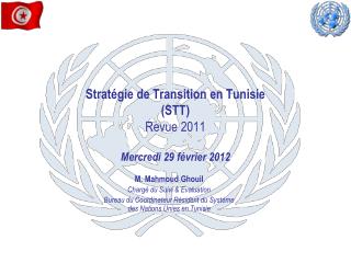 strat gie de transition en tunisie stt revue 2011