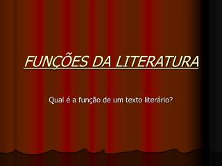 fun es da literatura