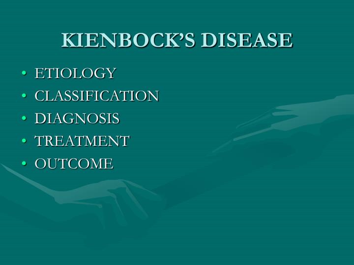 kienbock s disease