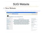 Enhancing the Simulation Users Group Website: Feedback and Contributions Needed - slide 1