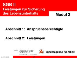 abschnitt 1 anspruchsberechtigte