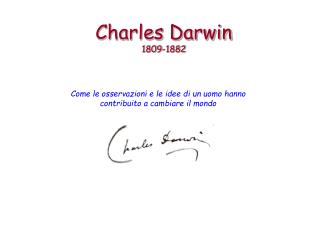 charles darwin 1809 1882