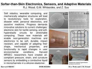 Elastomer-based hyperelastic pressure sensors.