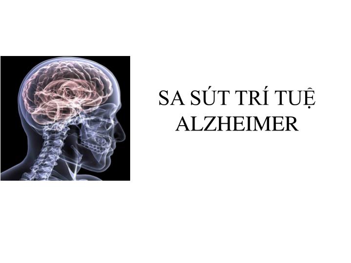 sa s t tr tu alzheimer