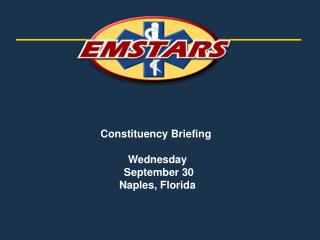 Constituency Briefing Wednesday September 30 Naples, Florida