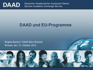 daad und eu programme