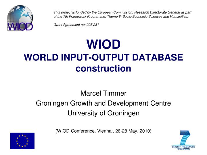 wiod world input output database construction