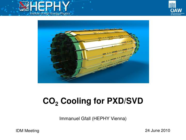 co 2 cooling for pxd svd
