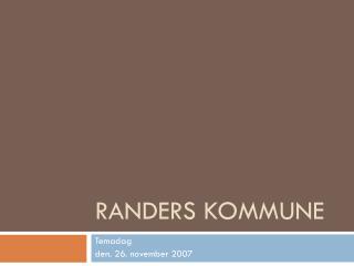 randers kommune