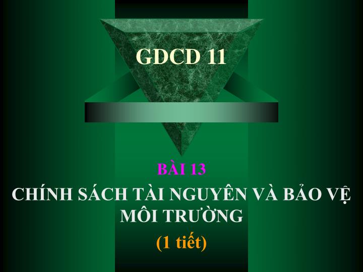gdcd 11