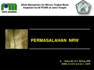 permasalahan nrw