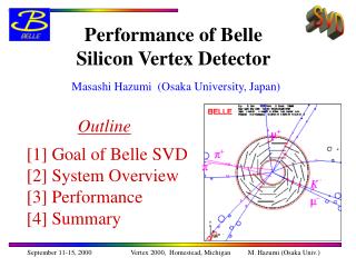 Performance of Belle Silicon Vertex Detector