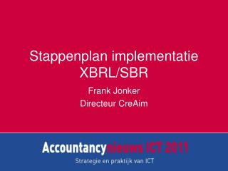 stappenplan implementatie xbrl sbr