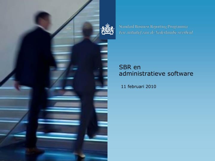 sbr en administratieve software