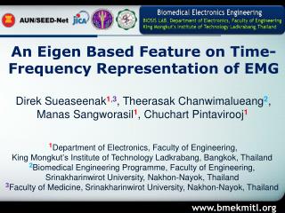An Eigen Based Feature on Time-Frequency Representation of EMG