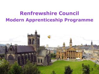 Renfrewshire Council Modern Apprenticeship Programme