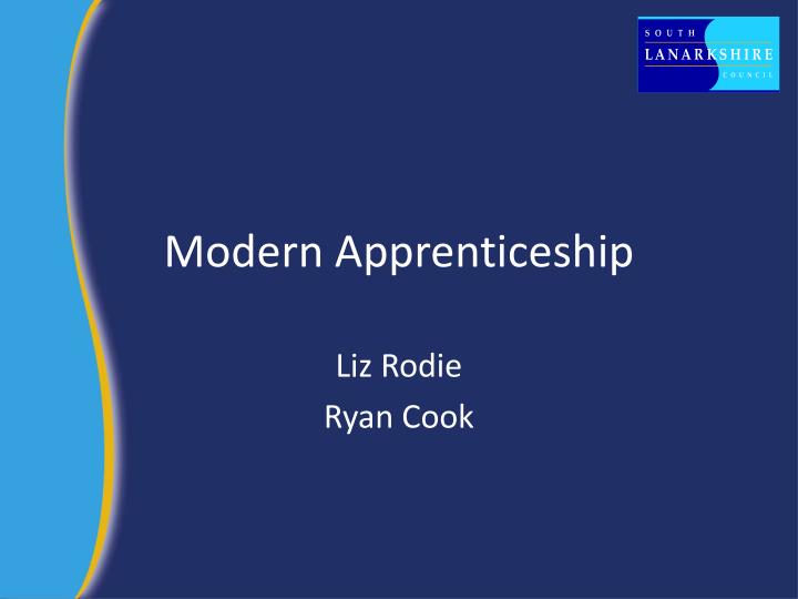 modern apprenticeship