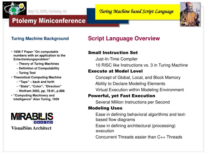 turing machine based script language