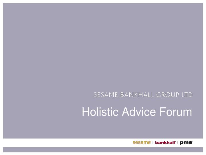 holistic advice forum