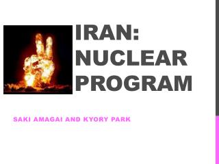 Iran: nuclear program