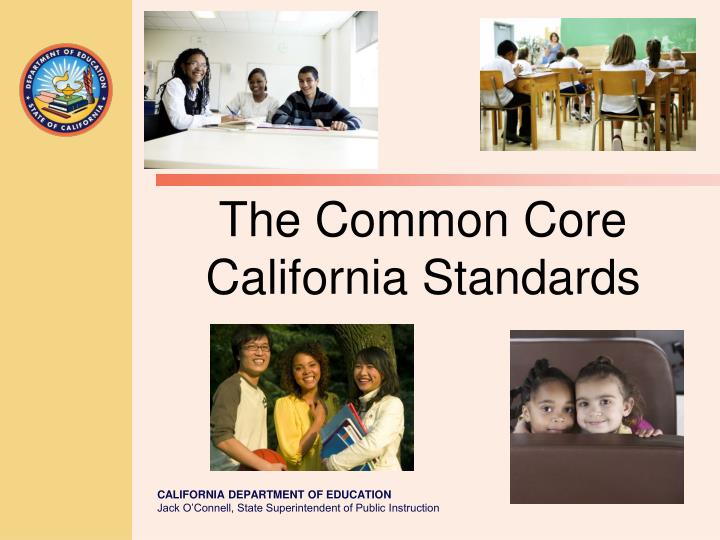 the common core california standards
