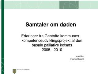samtaler om d den