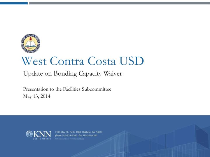 west contra costa usd