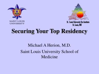 Securing Your Top Residency