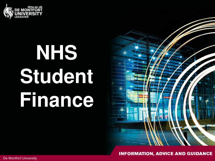 nhs student finance