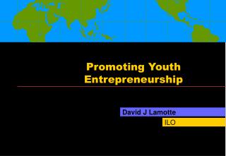 Promoting Youth Entrepreneurship