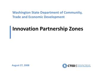 Washington State Department of Community, Trade and Economic Development