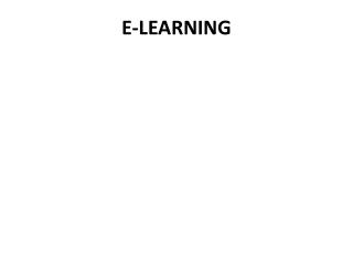 e learning
