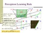 Perceptron Learning Rule - slide 1