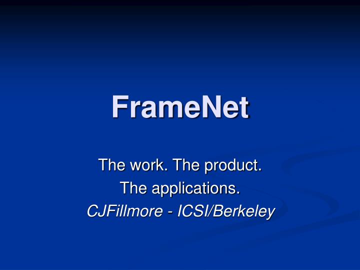 framenet