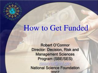 How to Get Funded