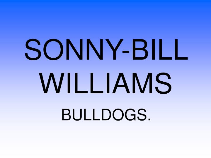 sonny bill williams