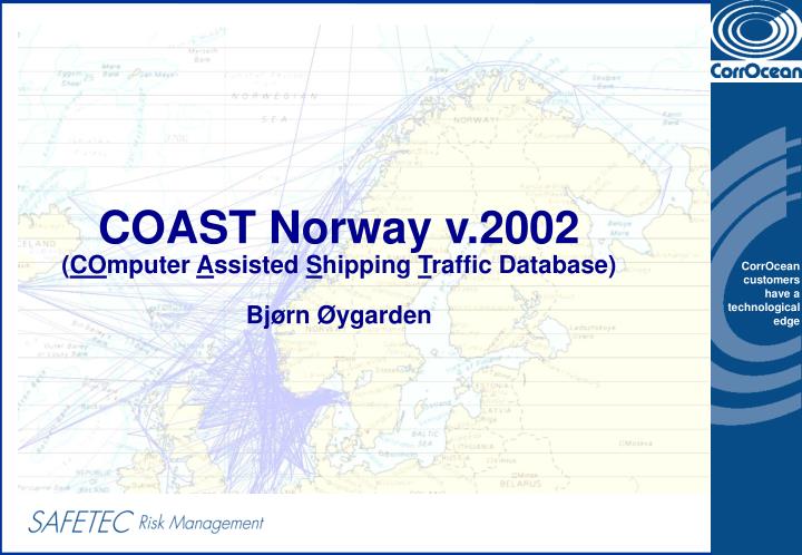 coast norway v 2002 co mputer a ssisted s hipping t raffic database bj rn ygarden