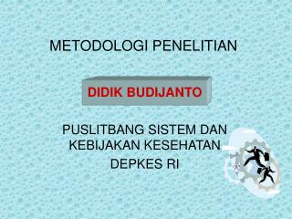 metodologi penelitian