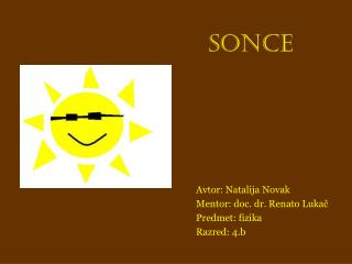 sonce