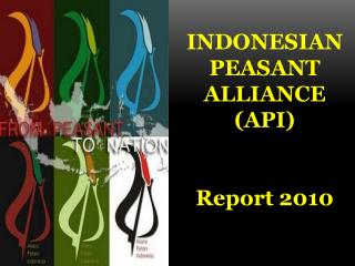 INDONESIAN PEASANT ALLIANCE (API) Report 2010