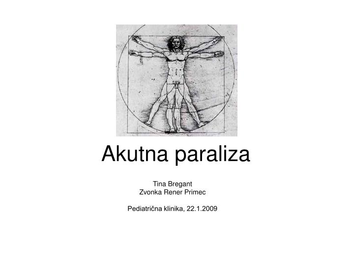 akutna paraliza