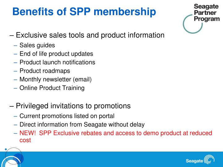 benefits of spp membership