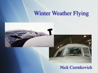 Winter Weather Flying