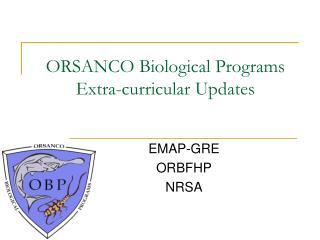 ORSANCO Biological Programs Extra-curricular Updates