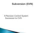 Subversion (SVN) - slide 1