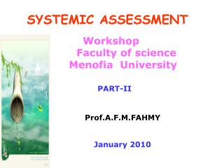 SYSTEMIC ASSESSMENT