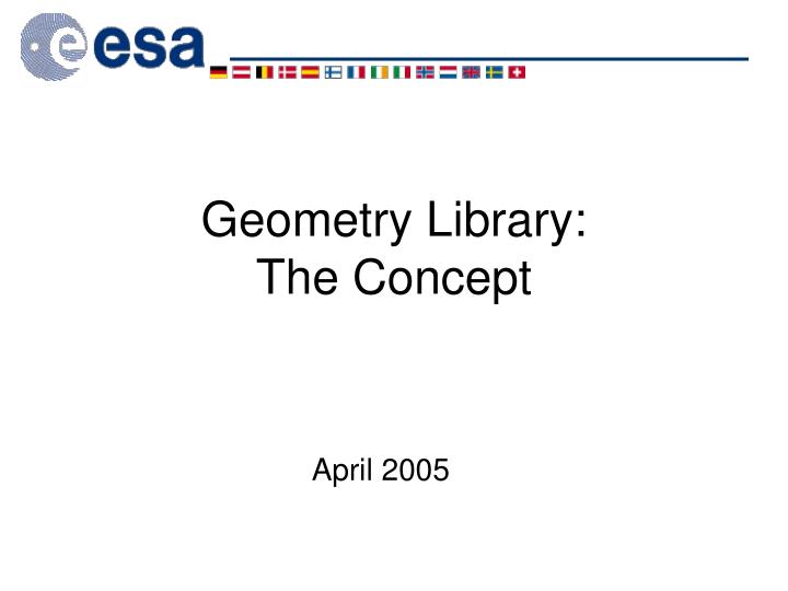 geometry library the concept