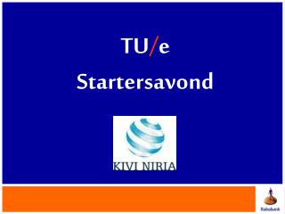 tu e startersavond
