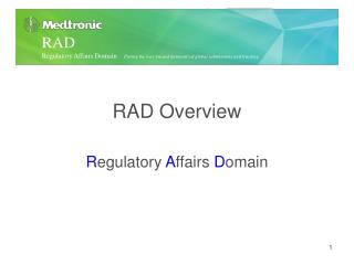 RAD Overview
